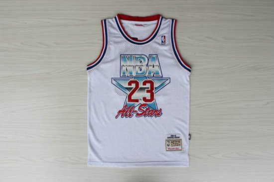 Michael Jordan 1992 Year all star game jersey white